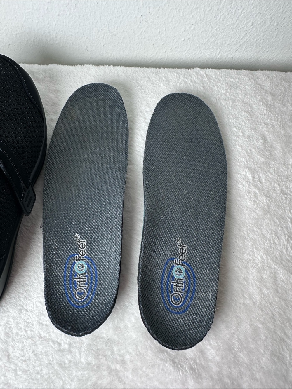 OrthoFeet Quincy Strech Flat Feet Slip-On Breathable with Adjustable Strap 7XW - Picture 10 of 16